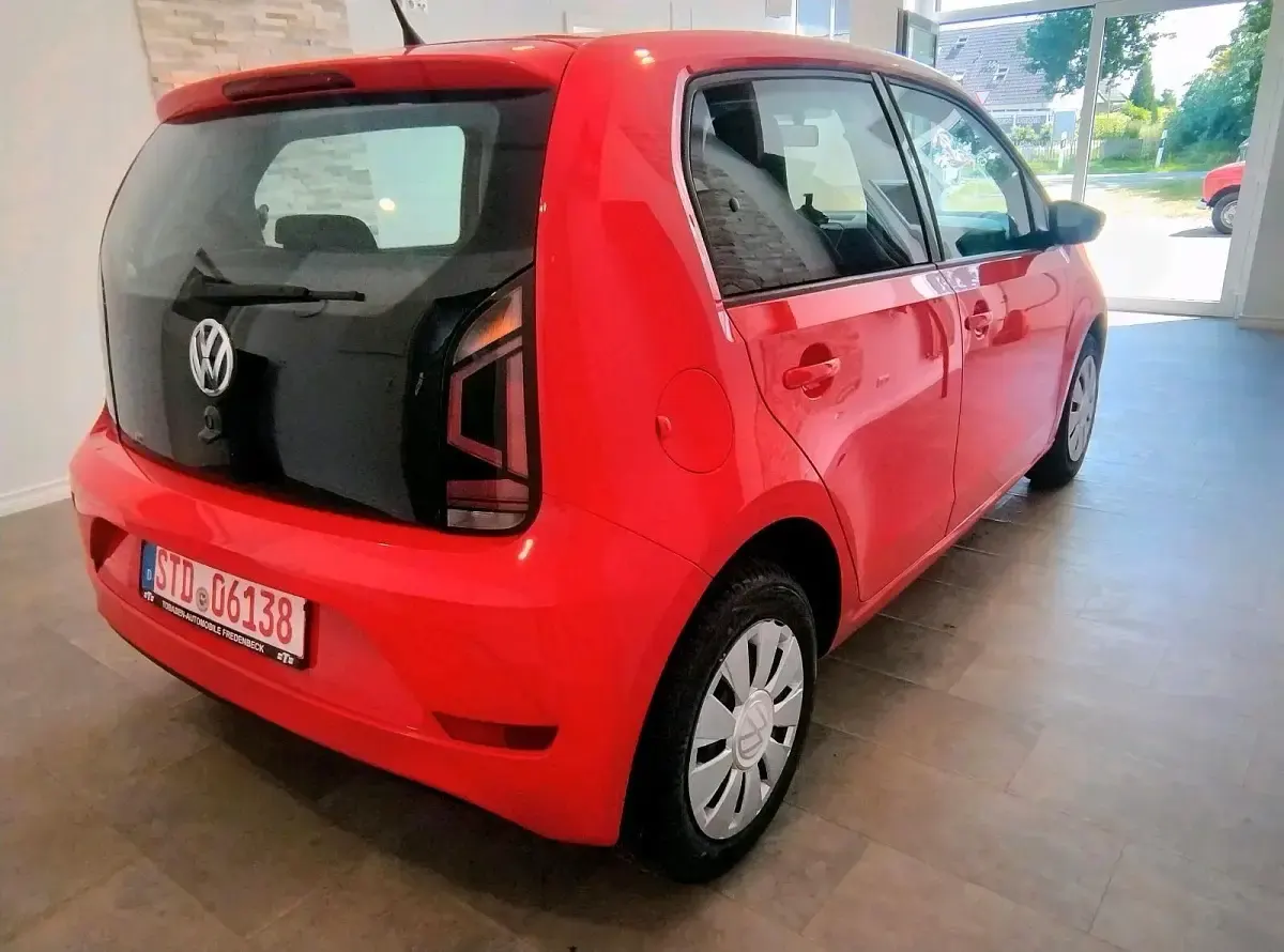 Gebraucht VW up! 60 PS (44 kW) 2018 Rot Kleinwagen