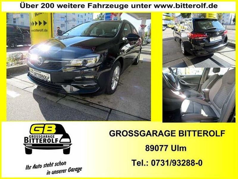 Gebraucht Opel Astra Edition 122 PS (89 kW) 2021 Schwarz Kombi