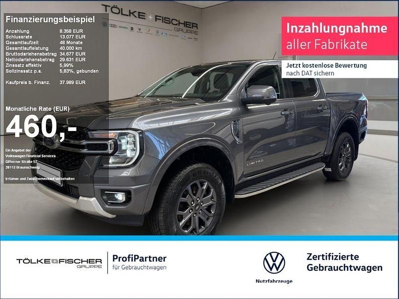 Gebraucht Ford Ranger Limited 170 PS (125 kW) 2023 Grau Pickup
