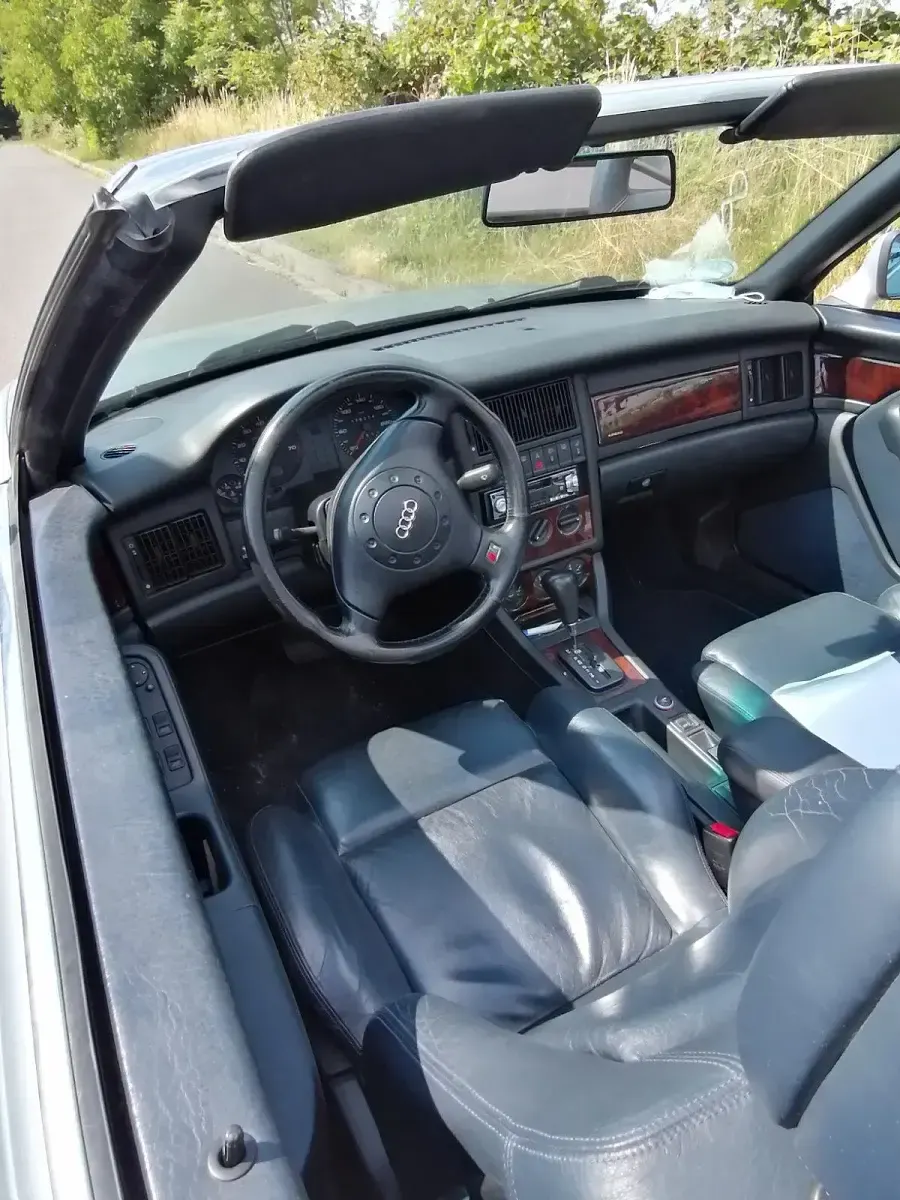 Gebraucht Audi A6 1990 Silber Cabrio