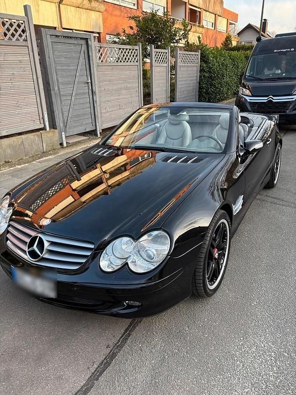 Gebraucht Mercedes SL350 248 PS (182 kW) 2005 Schwarz Cabrio