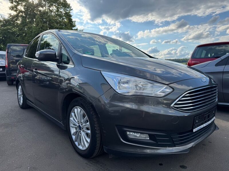 Grau Gebraucht 2018 Ford C-MAX Titanium Van / Kleinbus | 10.499 € (Superpreis) - Bild 1/4