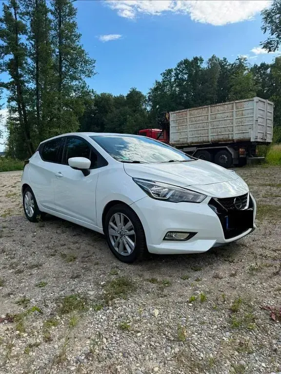 Gebraucht Nissan Micra Tekna 101 PS (74 kW) 2020 Weiß Kleinwagen