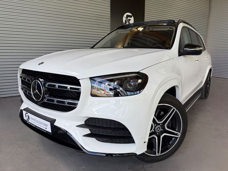 Weiß Gebraucht 2023 Mercedes GLS580 SUV | 95.900 € (Guter Preis) - Bild 1/4