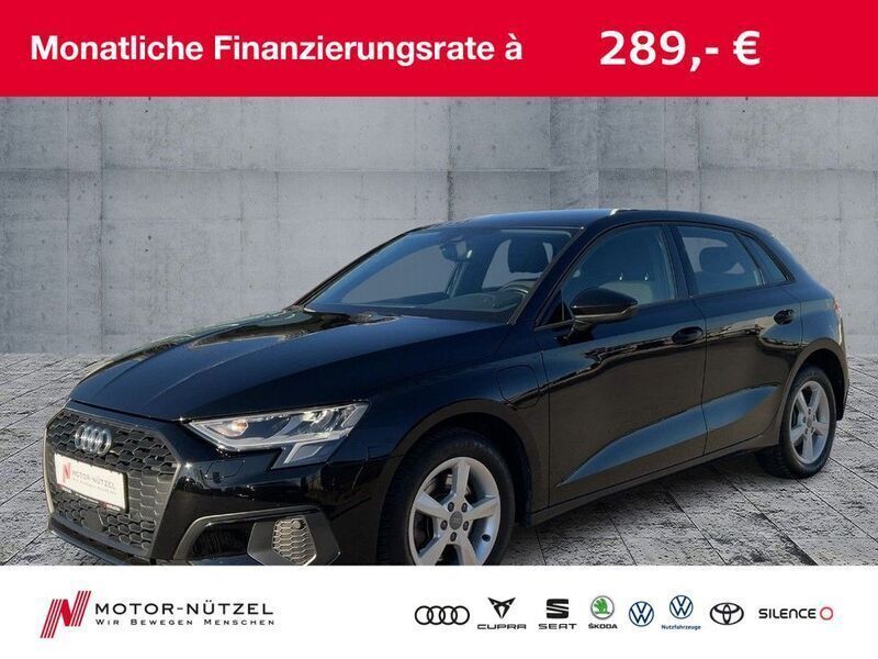 Schwarz Gebraucht 2021 Audi A3 Sportback e-tron Advanced Limousine | 22.360 € (Guter Preis) - Bild 1/4