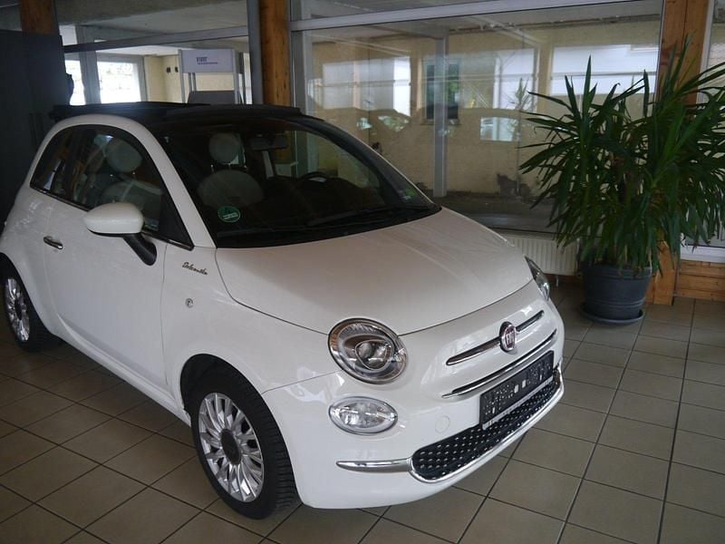Weiß Gebraucht 2021 Fiat 500C Dolcevita Cabrio | 13.500 € - Bild 1/4