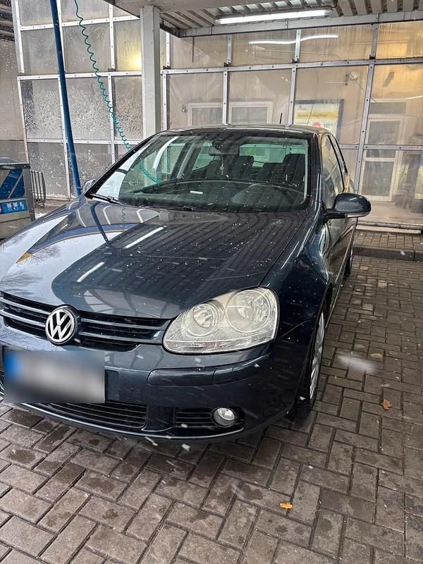 Gebraucht VW Golf V 2008 Blau Kleinwagen