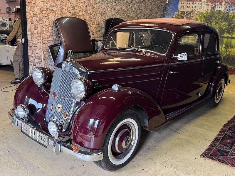 Rot Gebraucht 1950 Mercedes 170S Limousine | 36.500 € - Bild 1/4