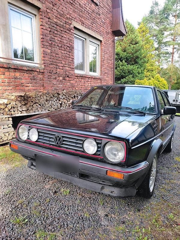 Gebraucht VW Golf II GTI 82 PS (60 kW) 1986 Schwarz Kleinwagen