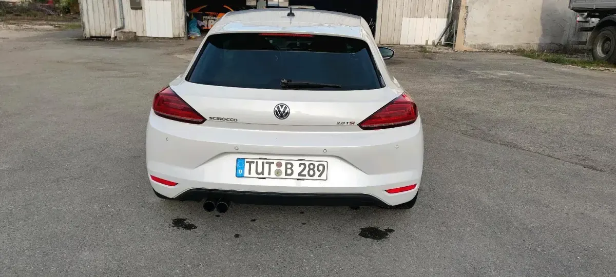 Usata VW Scirocco 220 CV (161 kW) 2015 Bianco Coupé