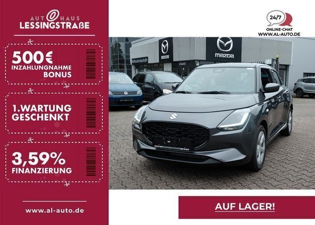 Grau Neu 2024 Suzuki Swift Comfort Limousine | 16.990 € - Bild 1/4