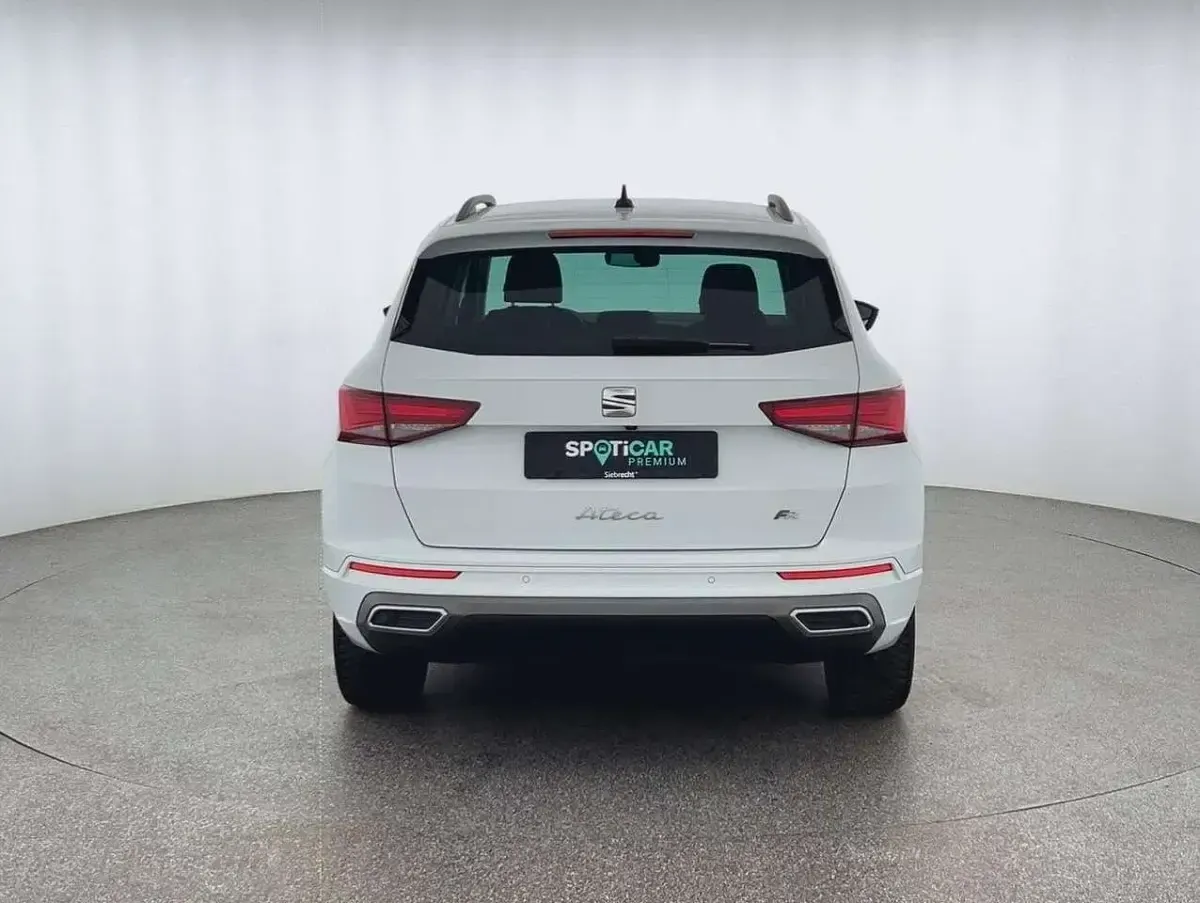 Gebraucht Seat Ateca FR 150 PS (110 kW) 2023 "nevada" weiss SUV