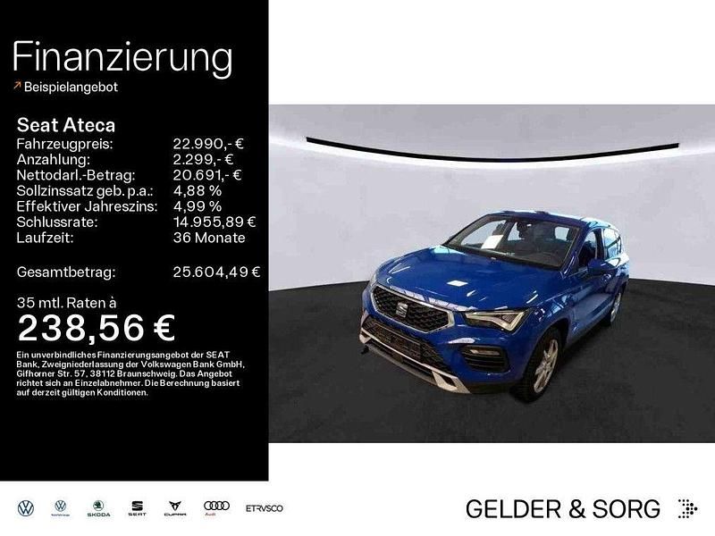 Gebraucht Seat Ateca Beats 150 PS (110 kW) 2022 Blau SUV