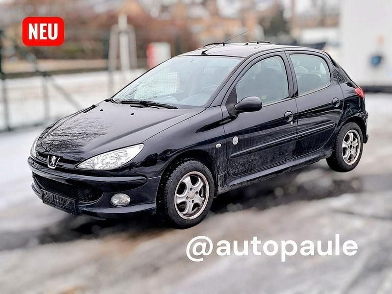 Gebraucht Peugeot 206 75 PS (55 kW) 2009 Schwarz Limousine