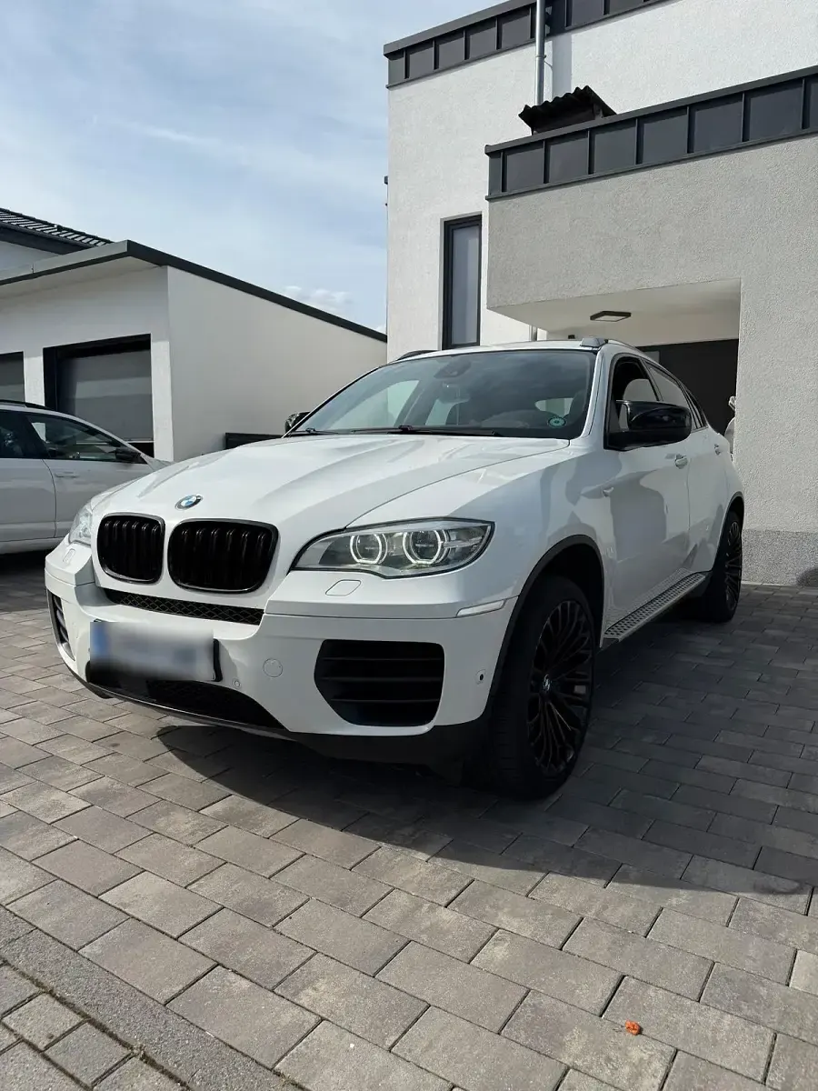 Gebraucht BMW X6 M50 381 PS (280 kW) 2013 Weiß SUV