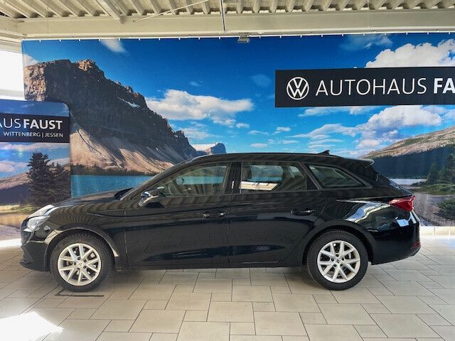 Gebraucht Seat Leon Style 110 PS (80 kW) 2023 Schwarz metallic Kombi