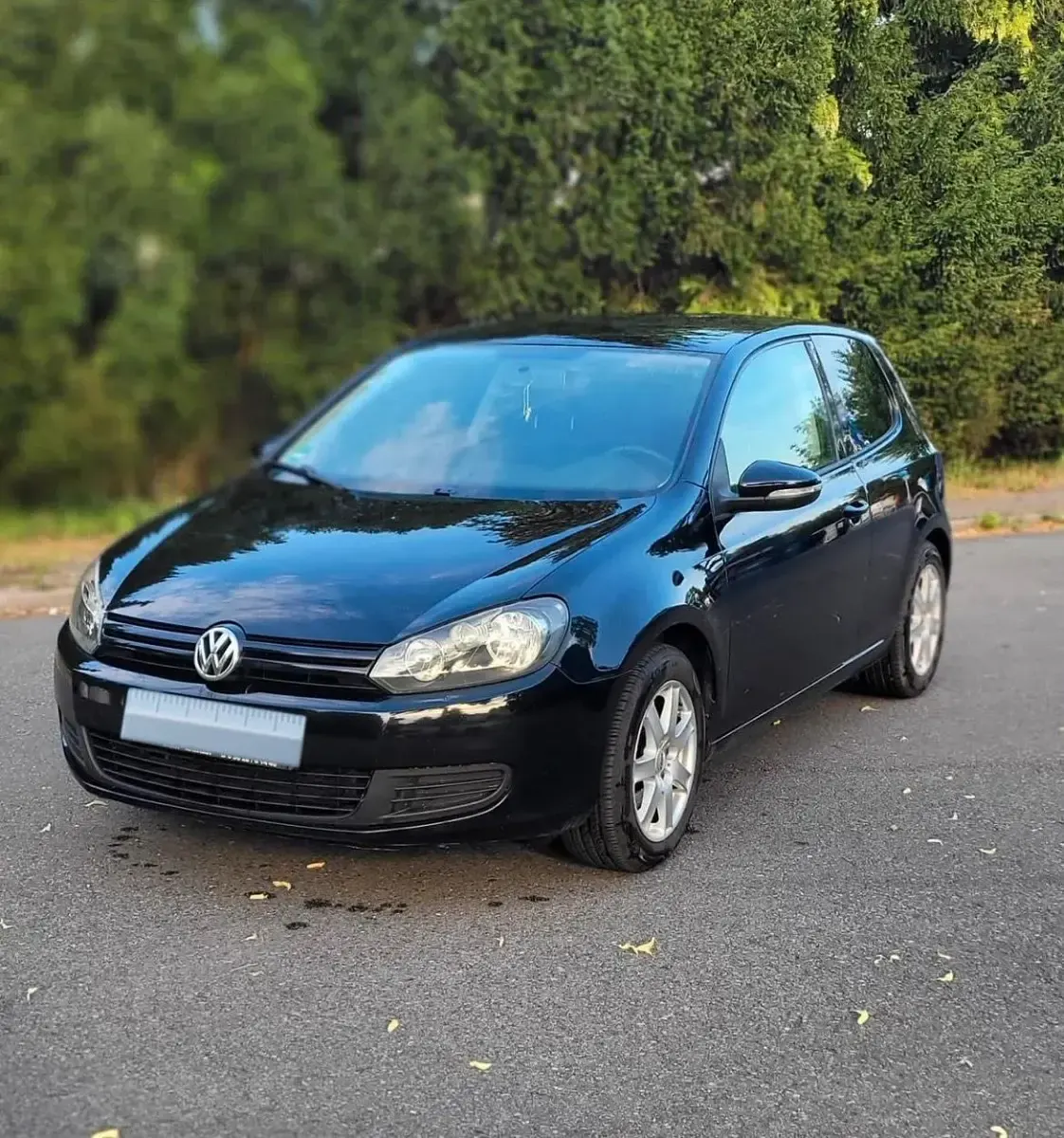 Gebraucht VW Golf VI 88 PS (64 kW) 2009 Schwarz Coupé