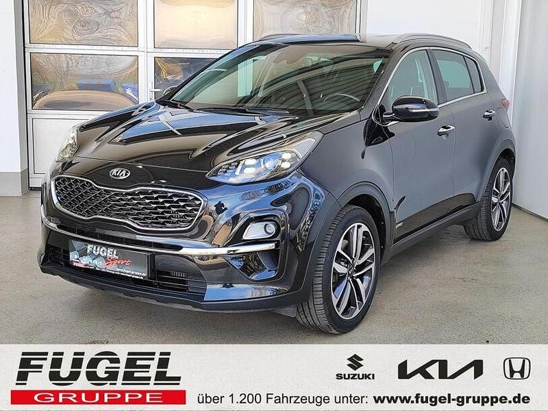 Zilinaschwarz met. Gebraucht 2018 Kia Sportage Spirit SUV | 18.818 € (Guter Preis) - Bild 1/4