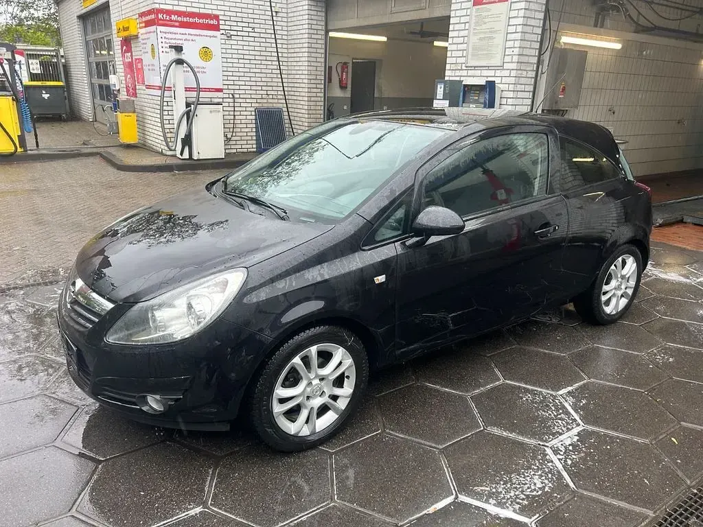 Gebraucht Opel Corsa Sport 80 PS (58 kW) 2008 Schwarz Kleinwagen