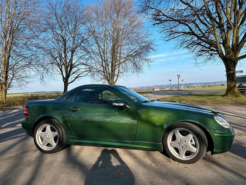 Gebraucht Mercedes SLK320 217 PS (159 kW) 2004 Grün Cabrio