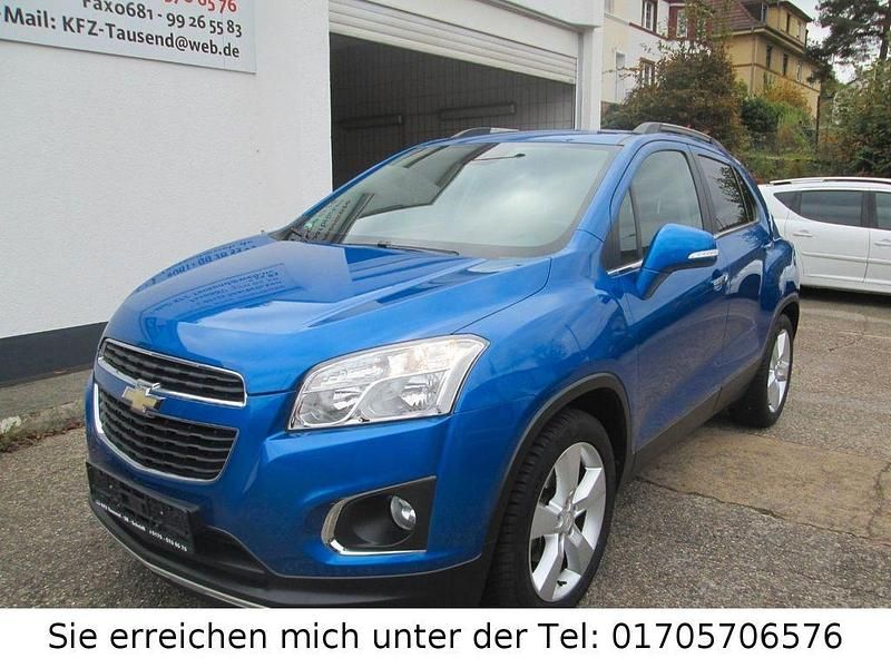 Blau Gebraucht 2013 Chevrolet Trax LT SUV | 6.490 € (Fairer Preis) - Bild 1/4