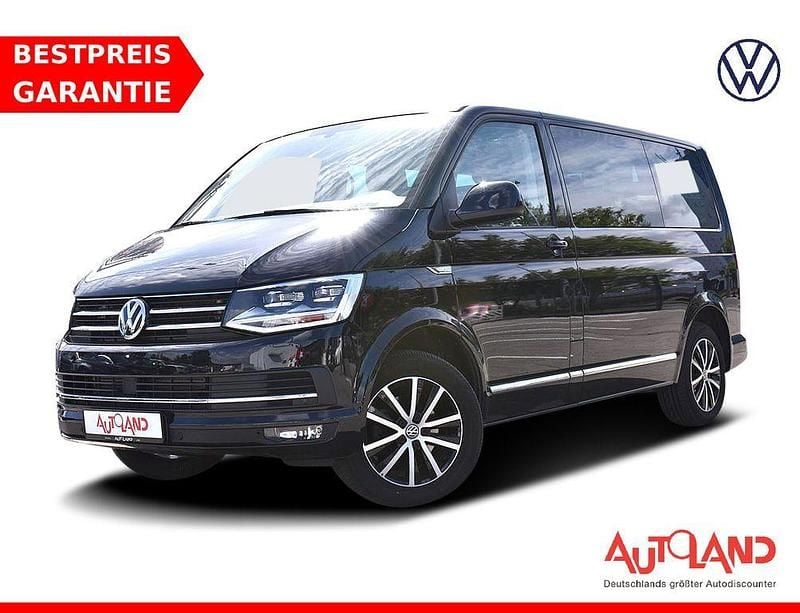 Deep black perleffekt Gebraucht 2017 VW Multivan Generation Six Van | 37.990 € (Teuer) - Bild 1/4