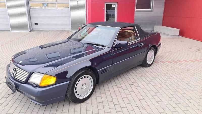 Gebraucht Mercedes SL500 320 PS (235 kW) 1992 Blau Cabrio