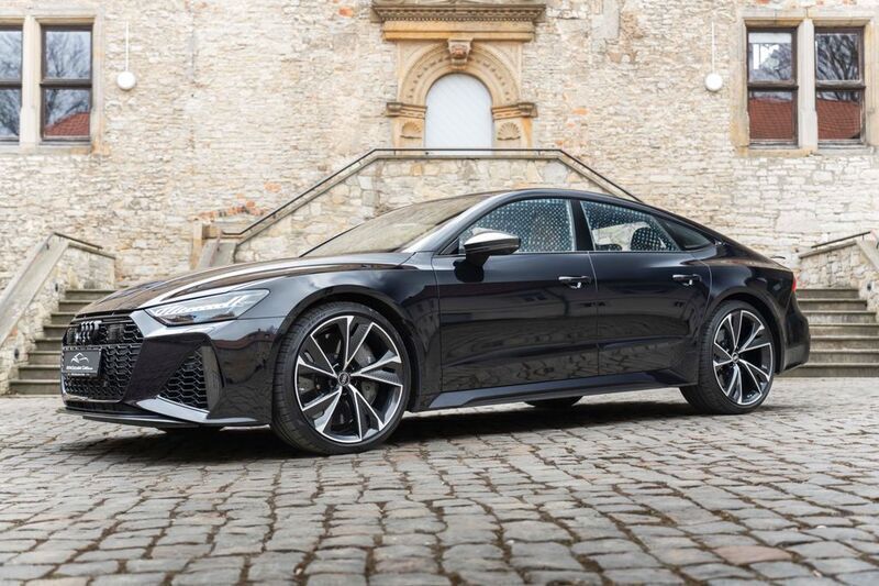 Schwarz Gebraucht 2021 Audi RS7 Sportback Sport Kleinwagen | 77.999 € (Superpreis) - Bild 1/4