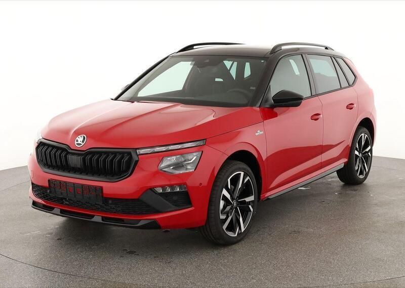 Velvet rot metallic / dach black magic perleffekt Neu 2025 Skoda Kamiq Monte Carlo SUV | 32.495 € (Fairer Preis) - Bild 1/4