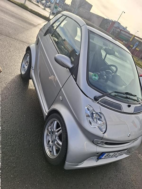 Silber Gebraucht 2005 Smart ForTwo Cabrio Brabus Cabrio | 5.499 € - Bild 1/4