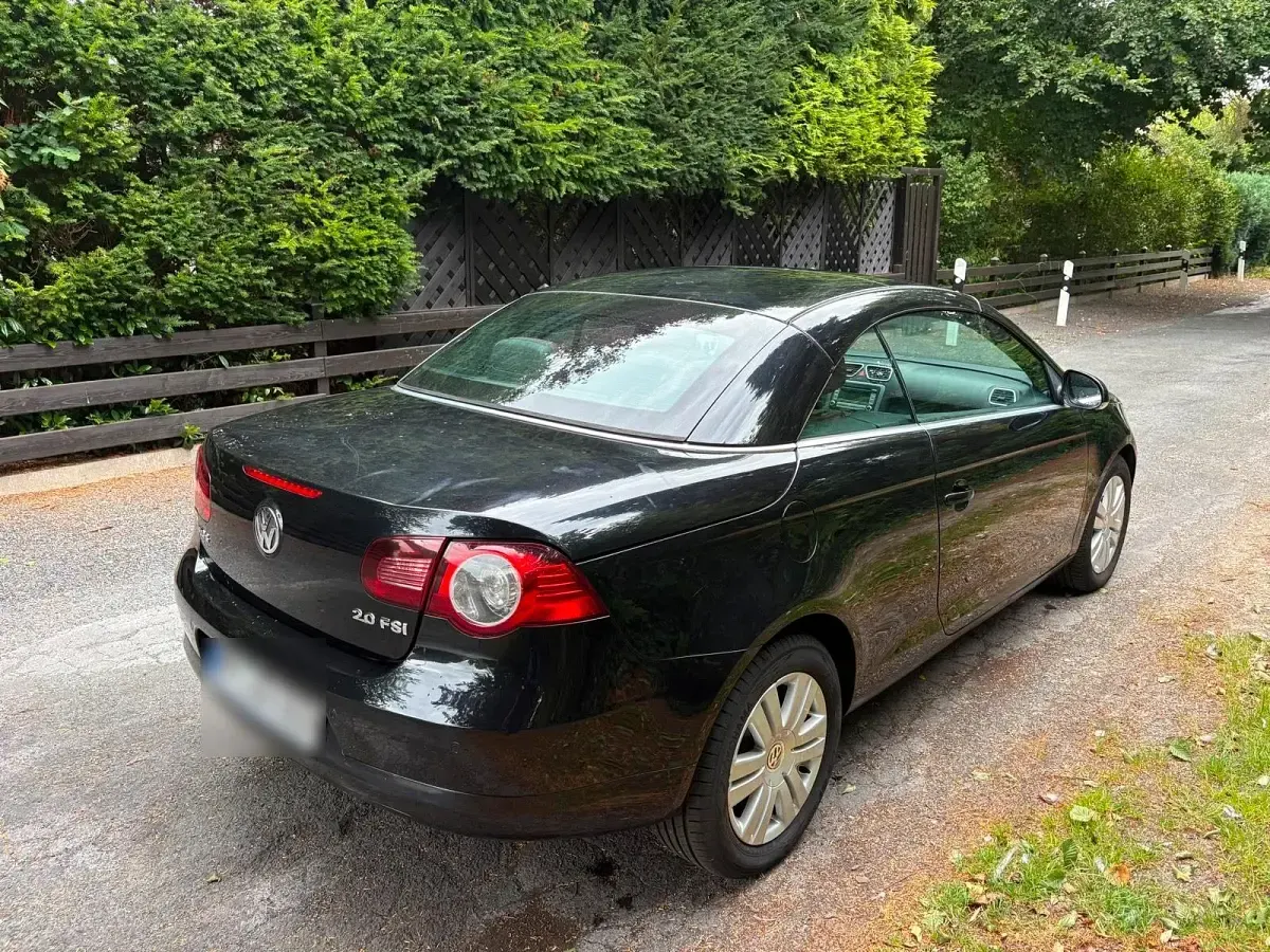Gebraucht VW Eos 150 PS (110 kW) 2008 Schwarz Cabrio