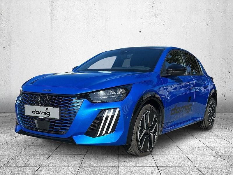 Vertigo blau Gebraucht 2024 Peugeot e-208 GT Kleinwagen | 44.290 € - Bild 1/4