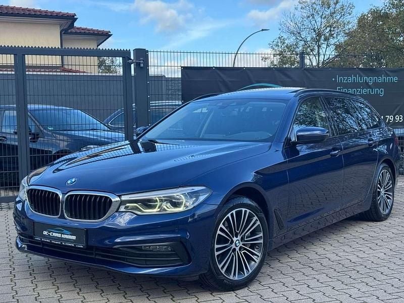 Blau Gebraucht 2019 BMW 530 Sport Line Kombi | 19.450 € (Guter Preis) - Bild 1/4
