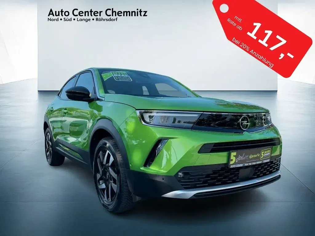 Gebraucht Opel Mokka Elegance 101 PS (74 kW) 2023 Matcha green SUV