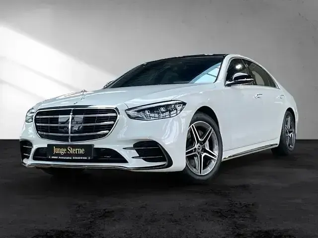 Gebraucht Mercedes S450 AMG line 367 PS (269 kW) 2023 Weiß (manufaktur opalithweiß bright) Limousine