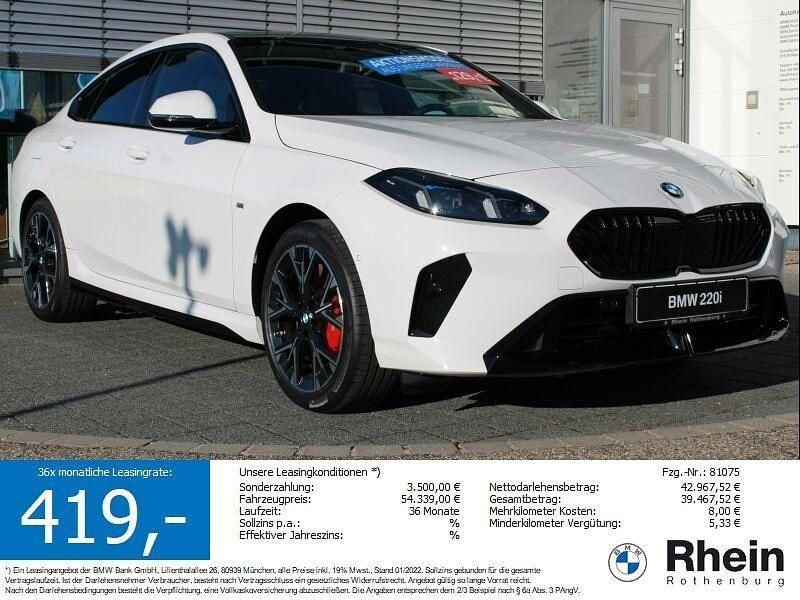 Neu BMW 220 M Sport 156 PS (114 kW) 2026 Alpinweiss Coupé