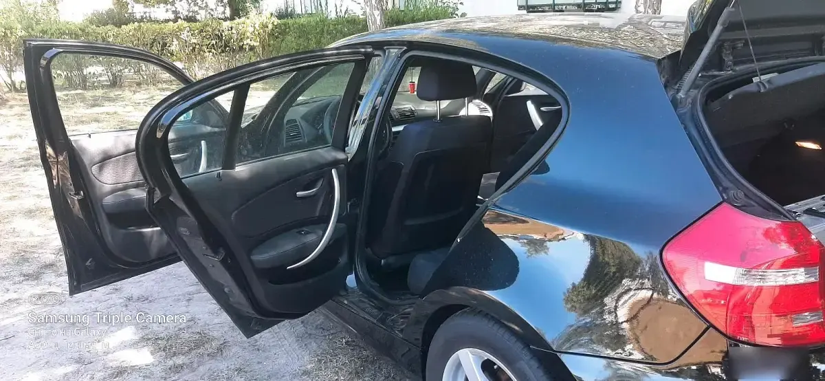 Gebraucht BMW 116 116 PS (85 kW) 2008 Schwarz Kleinwagen