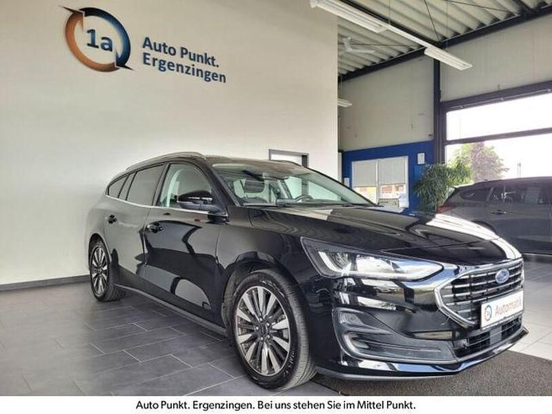 Schwarz Gebraucht 2022 Ford Focus Titanium Kombi | 18.950 € (Fairer Preis) - Bild 1/4