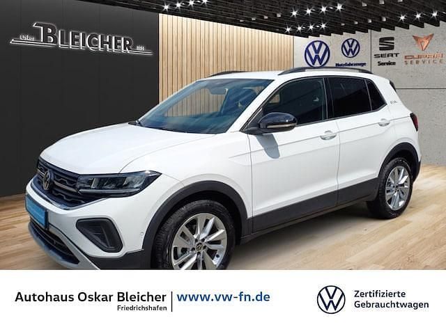 Pure white Gebraucht 2024 VW T-Cross Goal SUV | 28.990 € (Teuer) - Bild 1/3