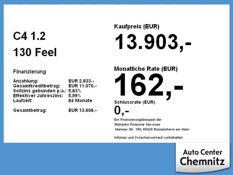 Gebraucht Citroën C4 Feel 131 PS (96 kW) 2021 Pulsorange Limousine