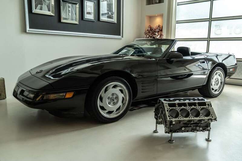 Schwarz Gebraucht 1991 Corvette C4 Cabrio | 33.900 € - Bild 1/4