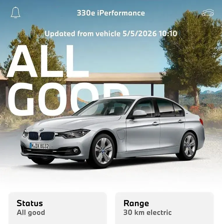 Używany BMW 330e iPerformance 252 KM (185 kW) 2017 Srebrny Sedan/Limuzyna