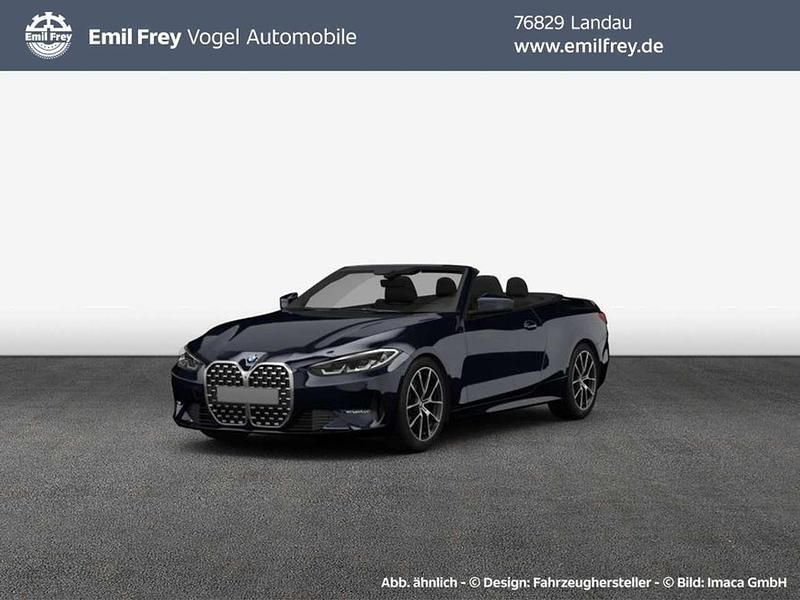 Schwarz Neu 2025 BMW 430 Cabriolet M Sport Cabrio | 88.400 € - Bild 1/3