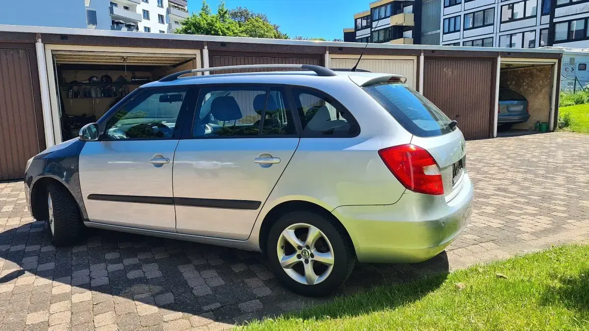 Gebraucht Skoda Fabia 86 PS (63 kW) 2009 Silber Kombi