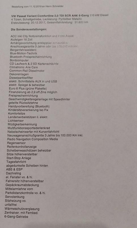 Silber Gebraucht 2017 VW Passat Kombi | 11.000 € (Fairer Preis) - Bild 1/1