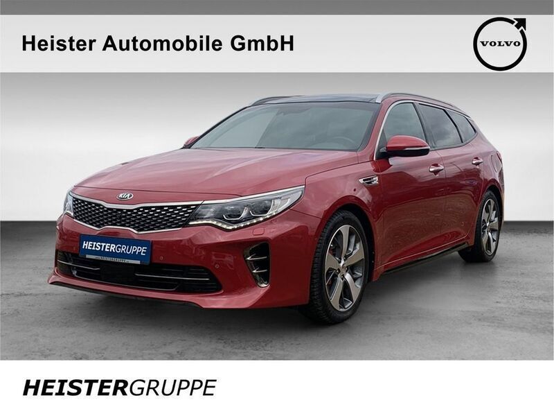 Rot Gebraucht 2018 Kia Optima Kombi | 21.890 € (Fairer Preis) - Bild 1/4