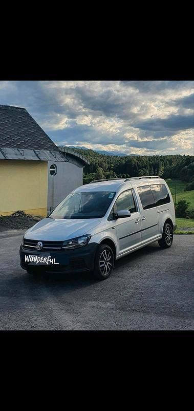 Silber Gebraucht 2017 VW Caddy Maxi Van / Kleinbus | 10.950 € (Superpreis) - Bild 1/4