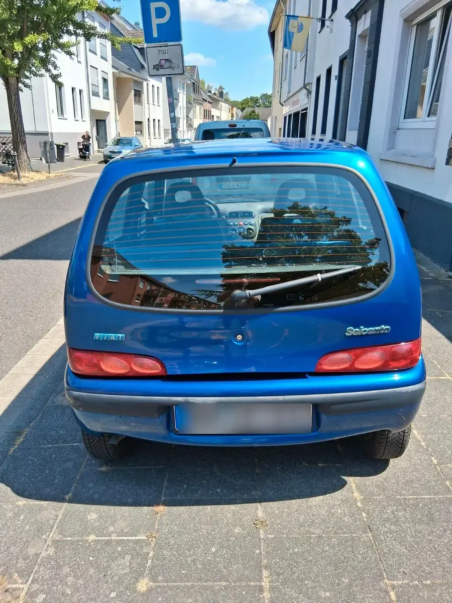 Gebraucht Fiat Seicento 54 PS (39 kW) 2002 Blau Kleinwagen