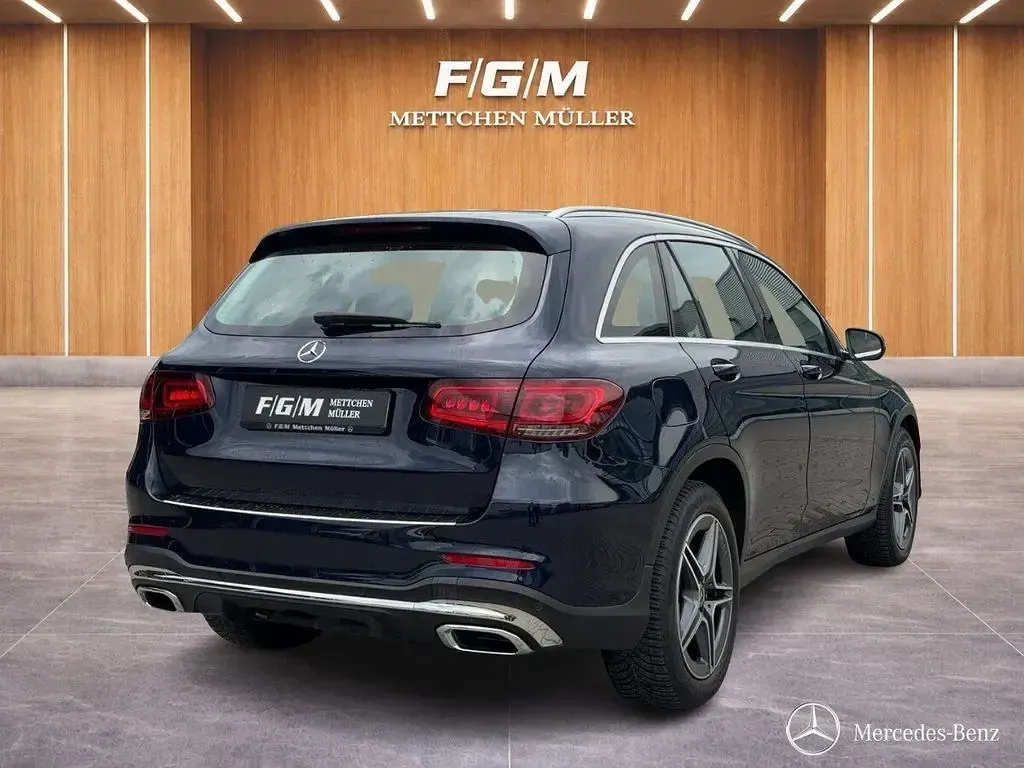 Gebraucht Mercedes GLC200 AMG line 197 PS (144 kW) 2020 Blau SUV