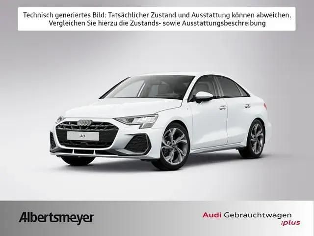 Weiß Gebraucht 2024 Audi A3 S-Line Limousine | 35.947 € - Bild 1/4